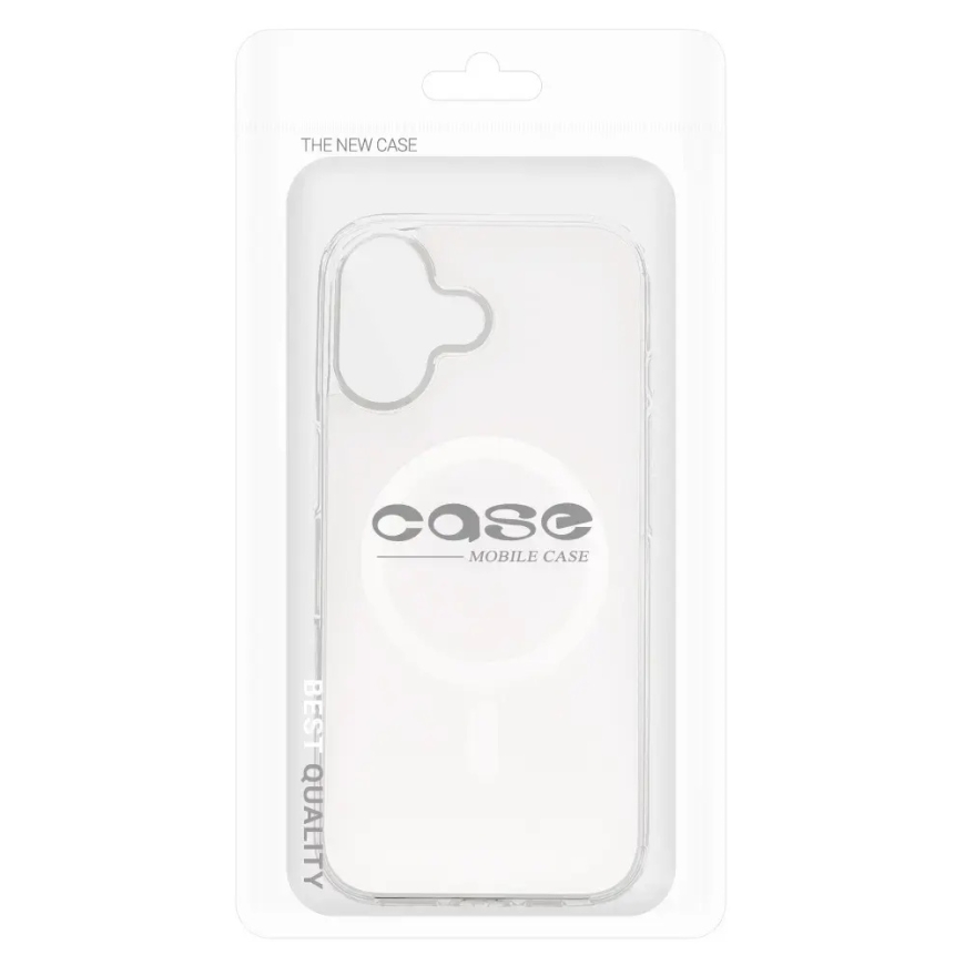 Glossy maciņš ar MagSafe atbalstu telefonam iPhone 17 balts – 5