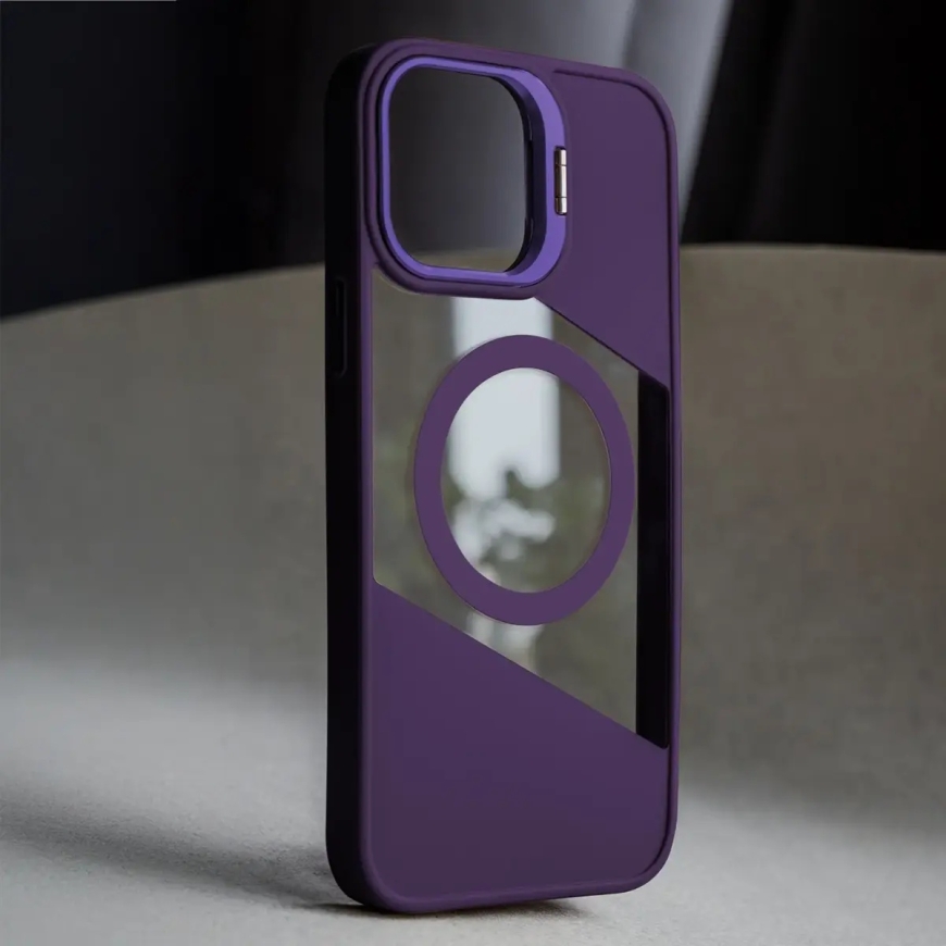 Fusion Mag phone case with MagSafe support for iPhone 17 Pro purple – 3