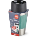 Emsa Emsa TRAVEL MUG Kompakti termosmuki (petrol/ruostumatonta terästä, 0.3 Emsa Emsa TRAVEL MUG Kompakti termosmuki (petrol/ruostumatonta terästä, 0.3