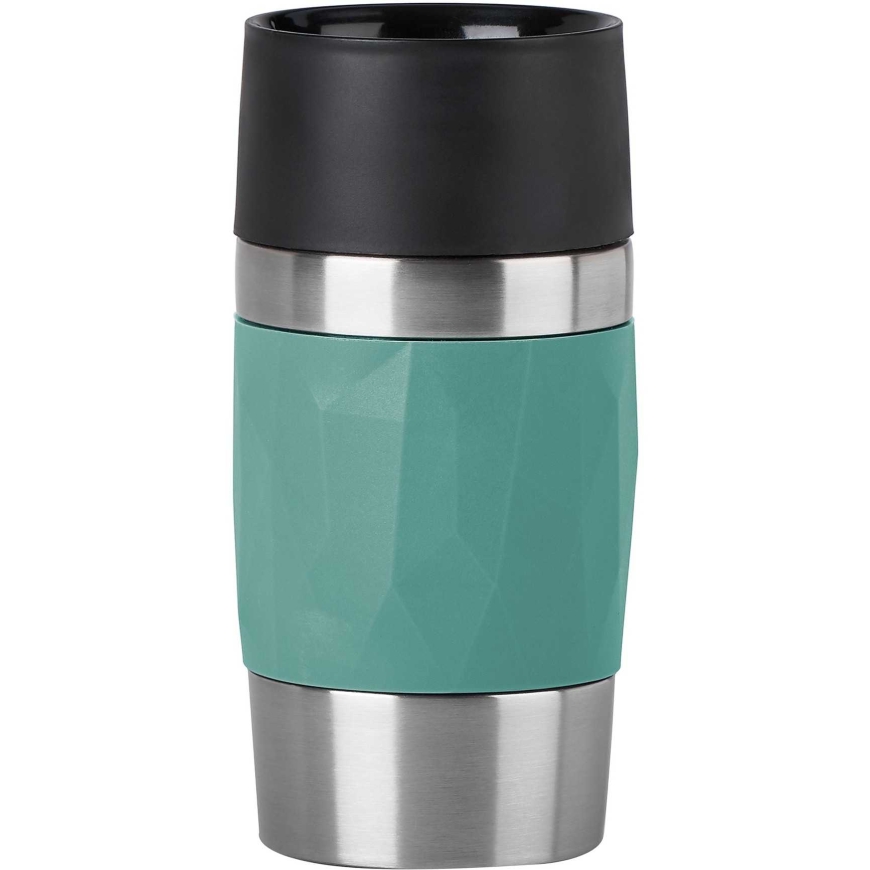 Emsa Emsa TRAVEL MUG Kompaktiška šilumos puodelis (petrol/nerūdijantis plienas, 0.3 – 2