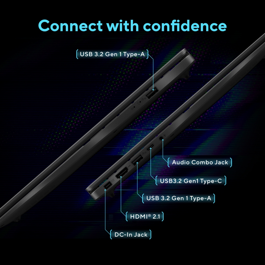 ASUS V16 16" nešiojamas kompiuteris, Windows 11 Home (V3607VP-TK088W) – 5
