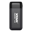 Lādētājs / power bank akumulatori Li-ion 18650 / 20700 / 21700 Xtar PB2SL V2 melns Lādētājs / power bank akumulatori Li-ion 18650 / 20700 / 21700 Xtar PB2SL V2 melns