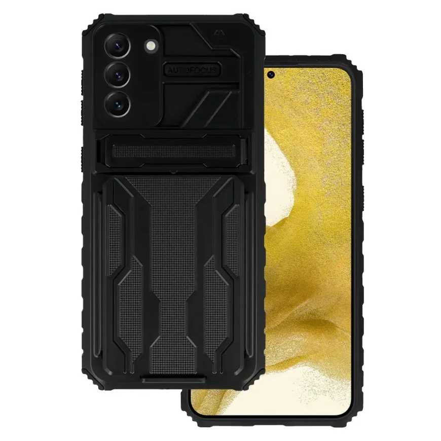 Tel Protect Combo dėklas Samsung Galaxy S22 Plus Juodas