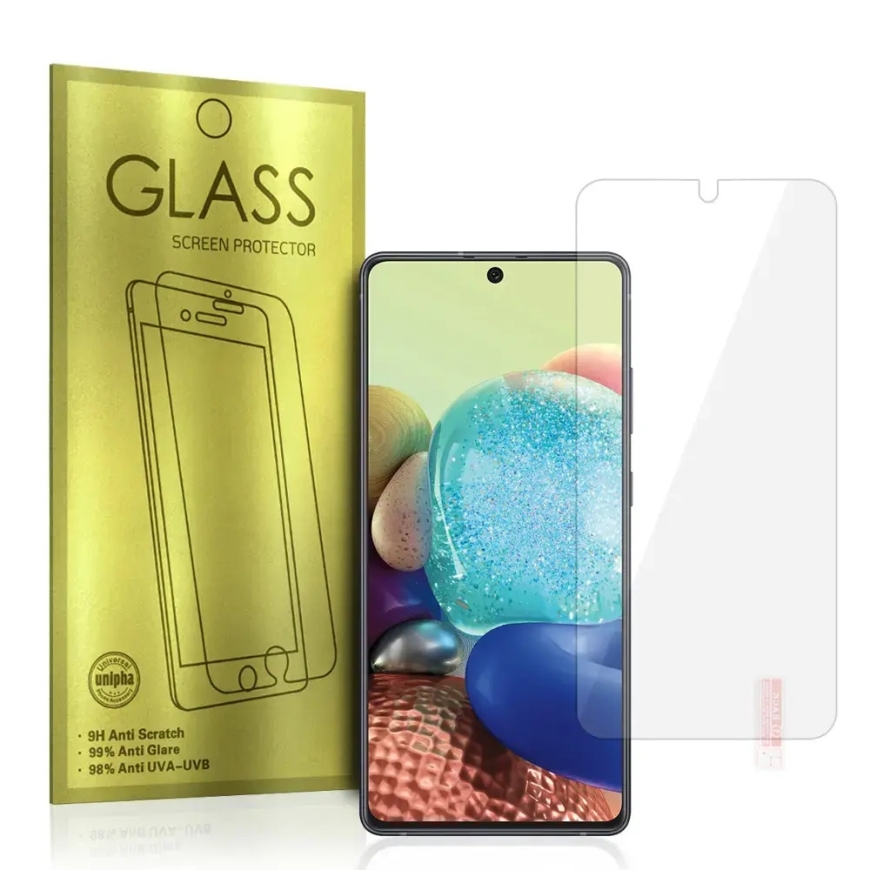 Gold aizsargstikls telefona ekrānam Galaxy A71