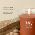Aromātiskā svece, vidēja WOODWICK Pumpkin Praline, 1 gab. Aromātiskā svece, vidēja WOODWICK Pumpkin Praline, 1 gab.