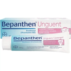 Bayer, Bepanthen, Pantenoli, Ärsytyksenestopurkki, Voide, Vaippa-alue, 100 ml