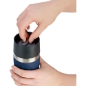 Emsa Emsa Travel Mug Compact thermal mug 0.3 liters (dark blue, screw Emsa Emsa Travel Mug Compact thermal mug 0.3 liters (dark blue, screw