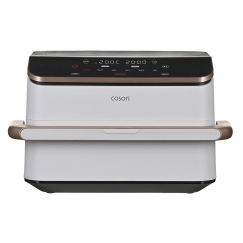 Cosori 1895375 Dvigubas 10 L atskiras 2800 W karšto oro keptuvė balta