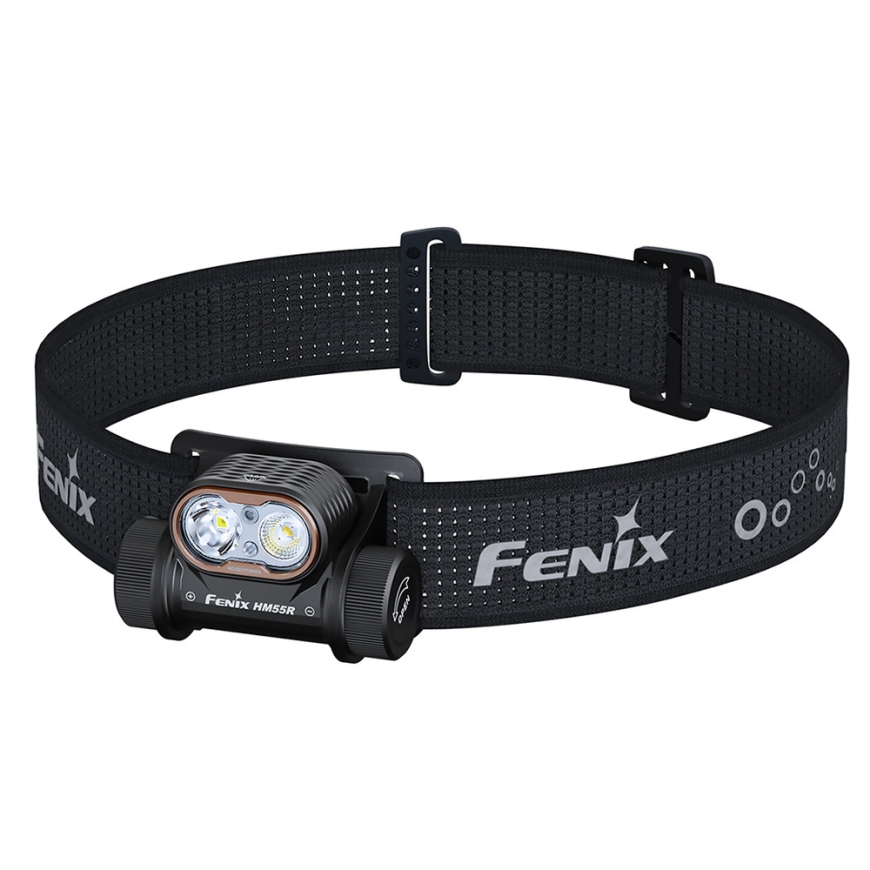 Fenix HM55R headlamp, black, 1200 lm