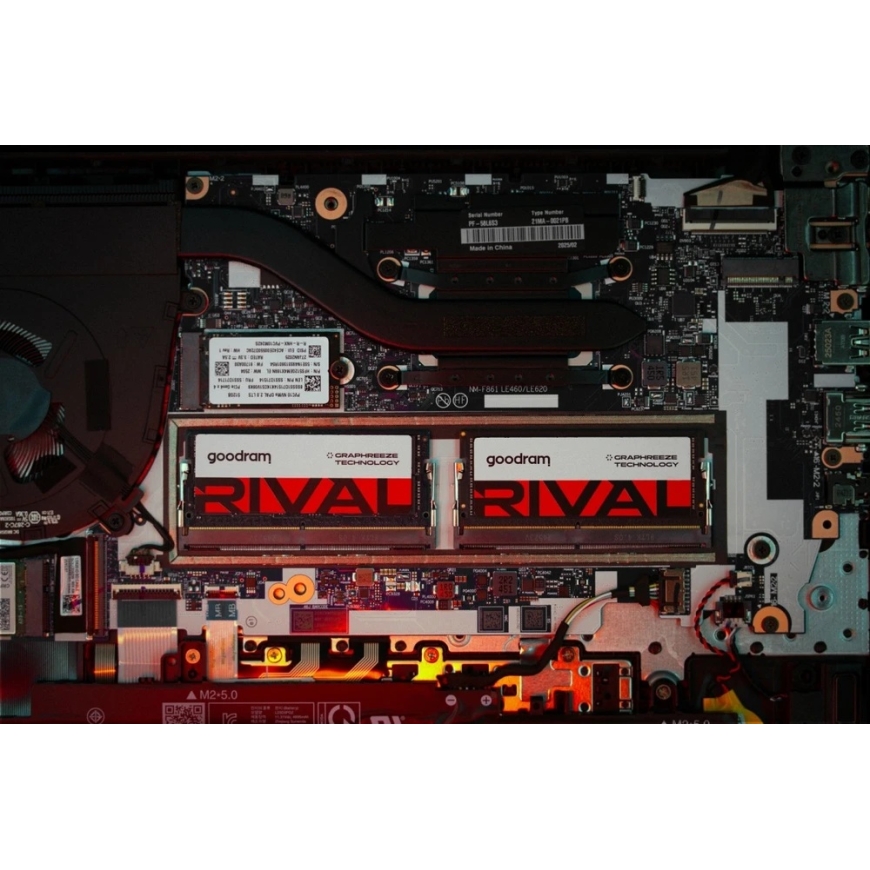 GoodRam Memory DDR5 Rival SODIMM 32GB(2*16)/5600 CL40 – 5