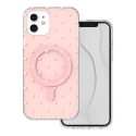 Bubble Dots Mag telefono dėklas su MagSafe palaikymu iPhone 12 | iPhone 12 Pro rožinis Bubble Dots Mag telefono dėklas su MagSafe palaikymu iPhone 12 | iPhone 12 Pro rožinis