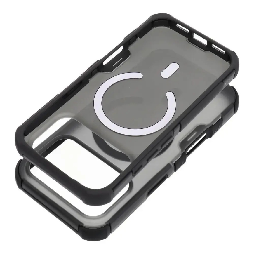 Forcell F-Protect BumperX Premium telefoni ümbris MagSafe toega iPhone 16 Pro must – 2