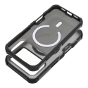 Forcell F-Protect BumperX Premium phone case with MagSafe support for iPhone 16 Pro black Forcell F-Protect BumperX Premium phone case with MagSafe support for iPhone 16 Pro black