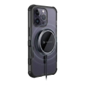 Forcell F-Protect BumperX Premium telefoni ümbris MagSafe toega iPhone 16 Pro must