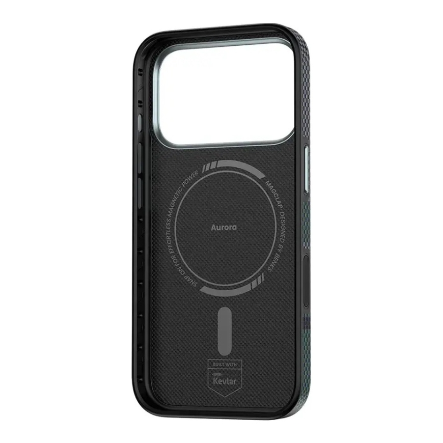 Benks Magnetic Armor Pro Aurora Kevlar 600D puhelimen suojakuori iPhone 17 Pro:lle – 4