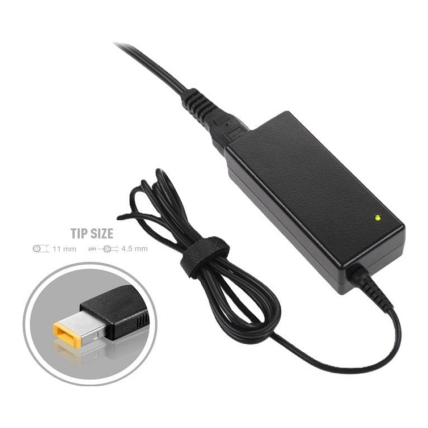 Barosanas bloks 20V 2 25A 10x4mm + centralais kontakts LENOVO LE20V2.25ASQ (4772081006436)