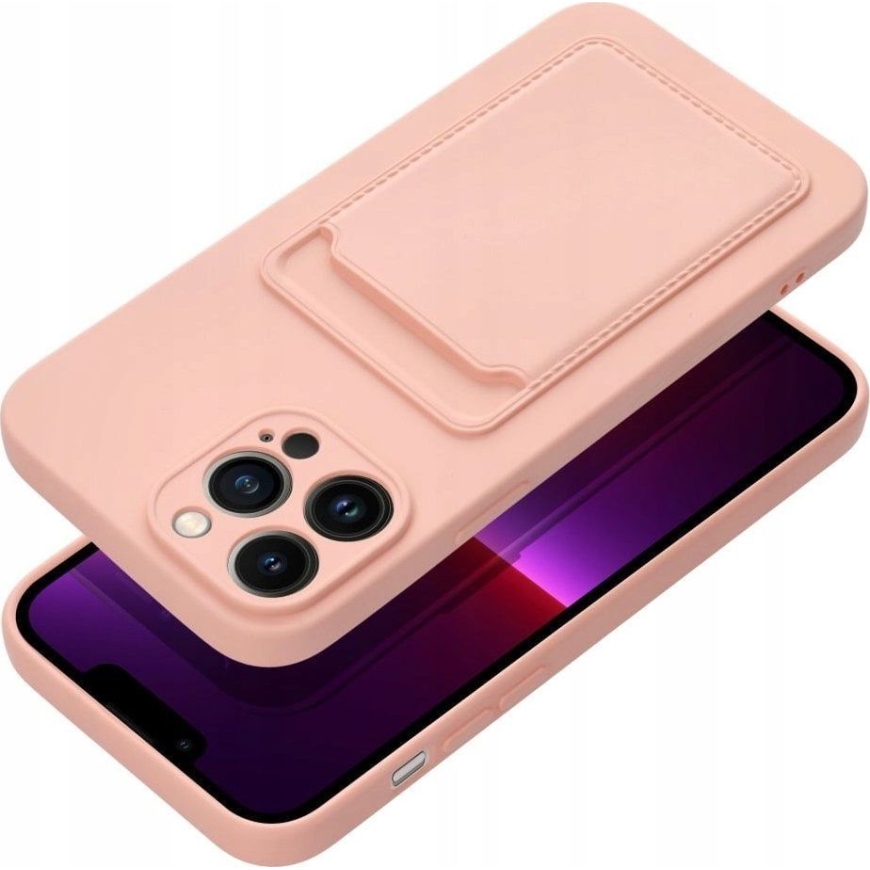 4kom.pl CARD CASE for IPHONE 16 Pro pink