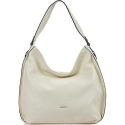 Verde Women's Hobo Handbag 16-8515 ivory