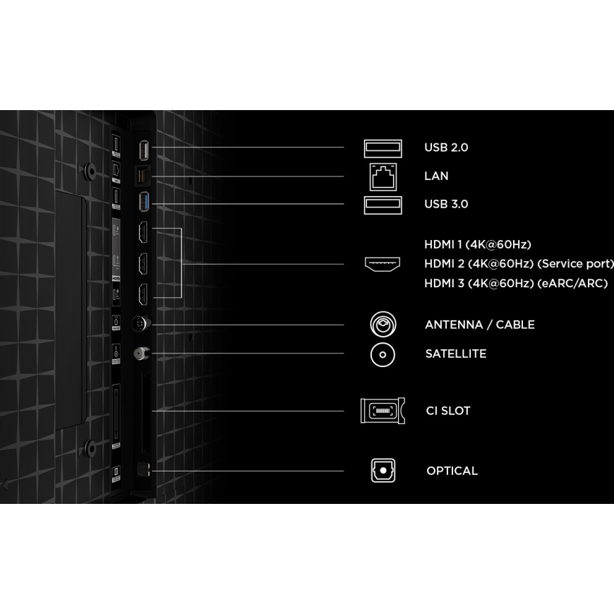 TCL 43" A400 Pro – 4K QLED Google TV – 5