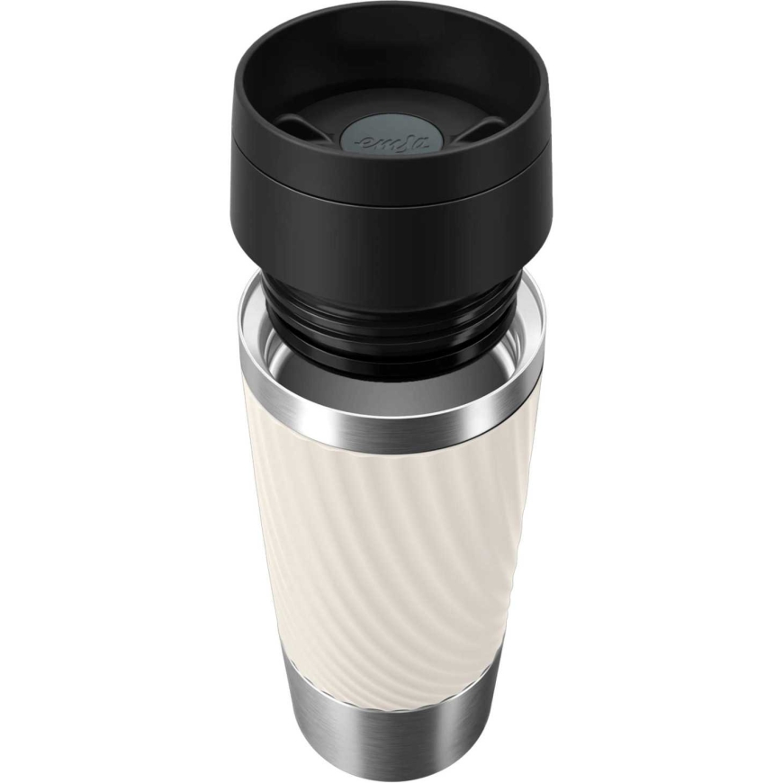 Emsa Emsa TRAVEL MUG Classic Twist (kerma/ruostumatonta terästä, 0.36 litraa) – 2