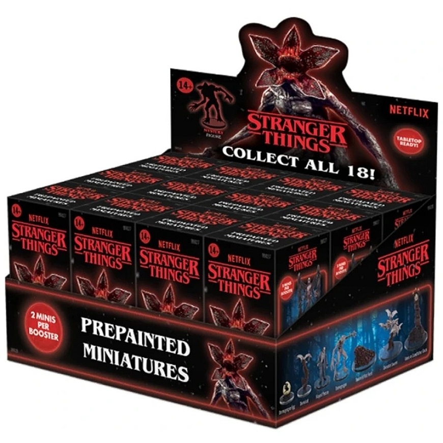 Wizkids Stranger Things Mystery Prepainted Miniatures Laatikko (1 kpl)