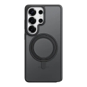 Rock Rotating Stand Soft Touch Series -puhelimen kuori jalustalla ja Samsung Galaxy S26 Ultra (S948) musta Rock Rotating Stand Soft Touch Series -puhelimen kuori jalustalla ja Samsung Galaxy S26 Ultra (S948) musta