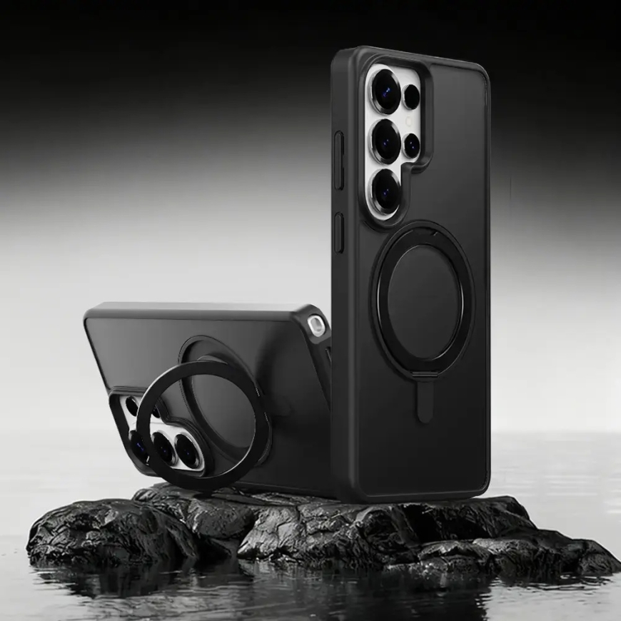 Rock Rotating Stand Soft Touch Series чехол и с подставкой для телефона Samsung Galaxy S26 Ultra (S948) чёрный – 2