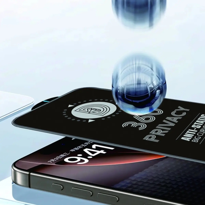 Privacy 360 tempered glass for phone Galaxy S26 Ultra (privacy effect) – 5