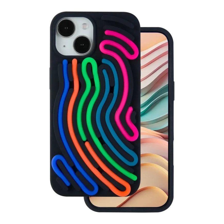 DIY Snake maciņš telefonam iPhone 13 melns