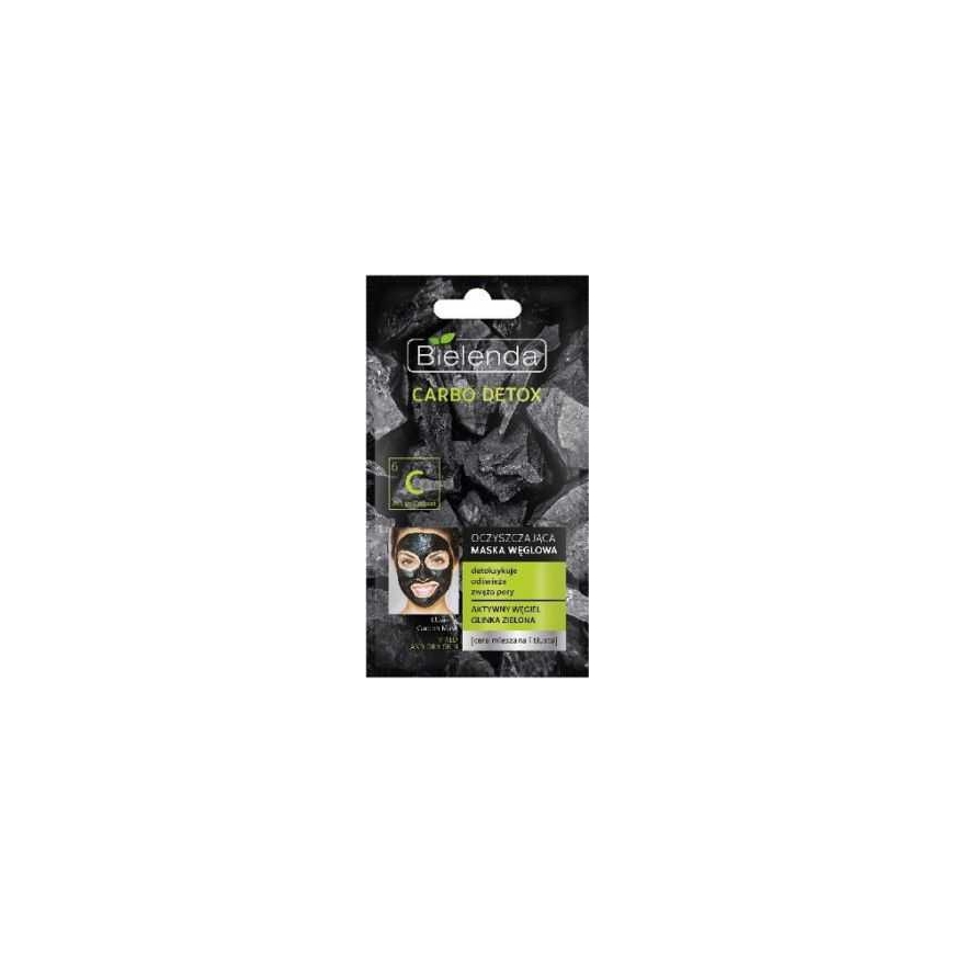 Bielenda Bielenda Carbo Detox Puhastav söe-mask kombineeritud nahale