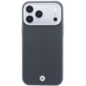 BMW Sign Deboss Quilted Metal Logo MagSafe Case for iPhone 18 Pro / 17 Pro - Dark Gray BMW Sign Deboss Quilted Metal Logo MagSafe Case for iPhone 18 Pro / 17 Pro - Dark Gray