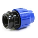 PERLA FEMALE ADAPTOR Ø40X1 PERLA BLUE PERLA FEMALE ADAPTOR Ø40X1 PERLA BLUE
