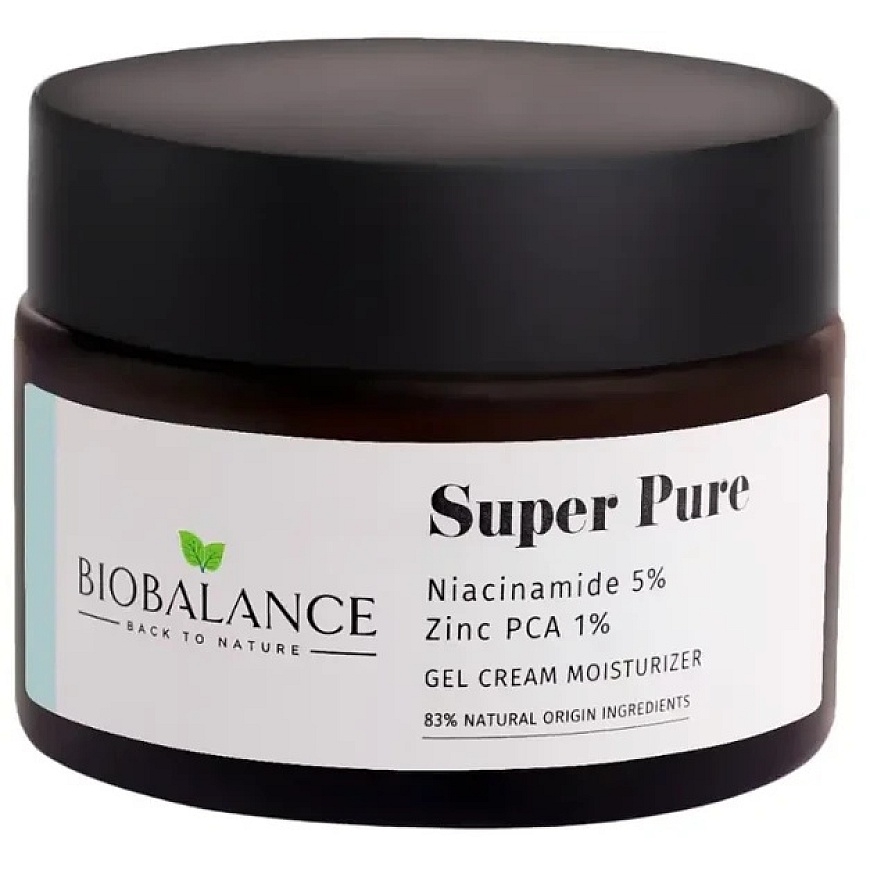 Bio Balance Super Pure Hydrating Daily Gel Face Cream, 50 ml