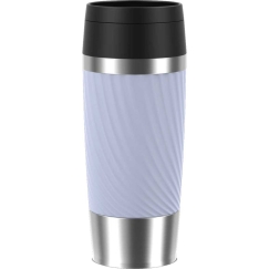 Emsa Emsa TRAVEL MUG Classic Twist (lavanda/nerūsējošais tērauds, 0.36 l)