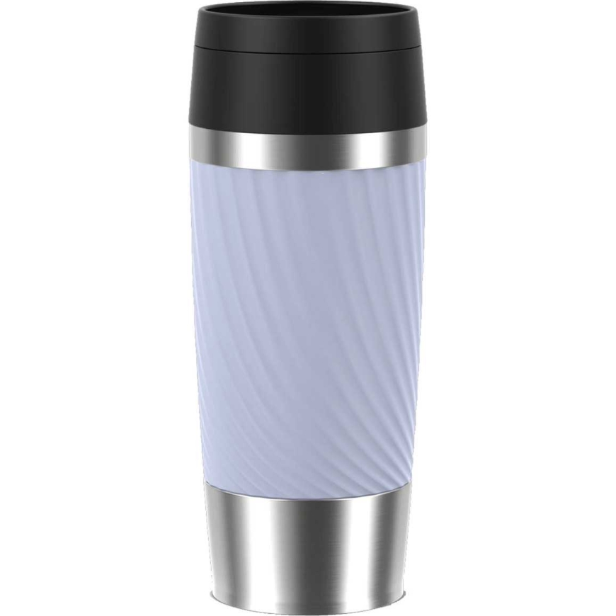 Emsa Emsa TRAVEL MUG Classic Twist (lavanda/nerūsējošais tērauds, 0.36 l)