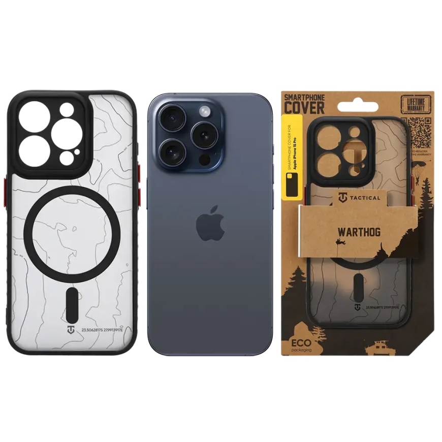Taktinė MagForce Warthog danga Apple iPhone 15 Pro Asfaltui – 5