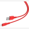 - Värikäs USB to Lightning -kaapeli 2.4A 1.2M Punainen - Värikäs USB to Lightning -kaapeli 2.4A 1.2M Punainen
