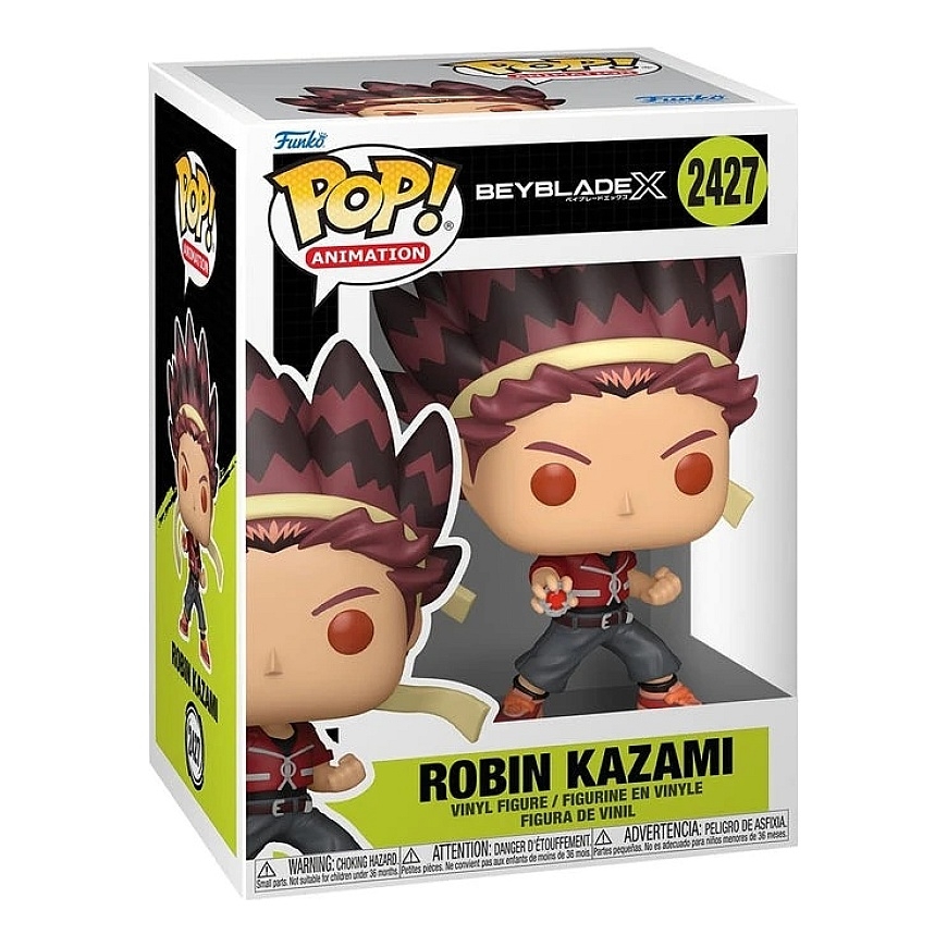 FUNKO POP! Vinyl Figure: Beyblade X - Robin Kazami, ~9 cm