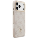 Dėklas Guess 4G Strass Logo MagSafe, skirtas iPhone 18 Pro Max / 17 Pro Max, rožinis Dėklas Guess 4G Strass Logo MagSafe, skirtas iPhone 18 Pro Max / 17 Pro Max, rožinis
