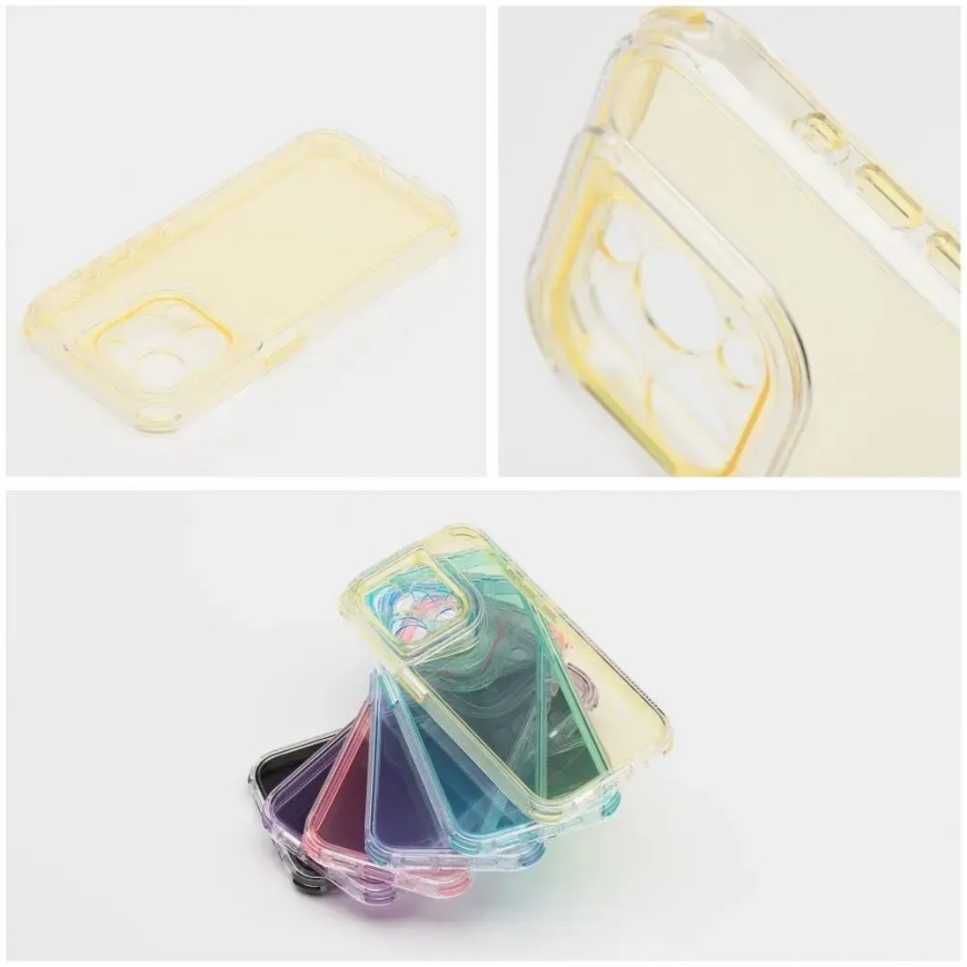 MATRIX CLEAR maciņš telefonam iPhone 14 Pro dzeltens – 3