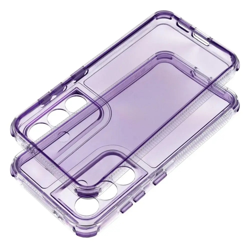 Matrix Clear чехол для телефона Samsung Galaxy S25 Edge (S937) фиолетовый