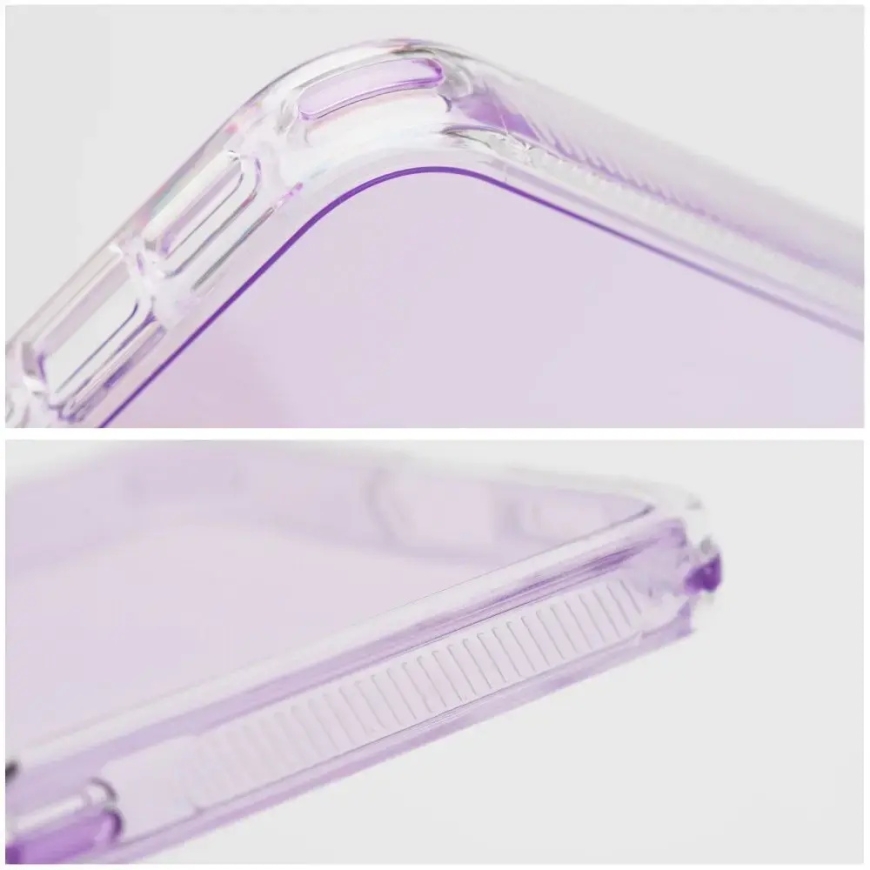 Matrix Clear telefono dėklas Samsung Galaxy S25 Edge (S937) violetinis – 5