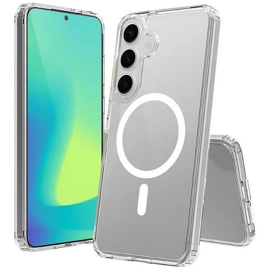 "Spello Mag+" caurspīdīgs korpuss | "Samsung Galaxy S26+" | Savietojams ar "MagSafe" un "Qi2" – 2