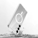 "Spello Mag+" caurspīdīgs korpuss | "Samsung Galaxy S26+" | Savietojams ar "MagSafe" un "Qi2" "Spello Mag+" caurspīdīgs korpuss | "Samsung Galaxy S26+" | Savietojams ar "MagSafe" un "Qi2"