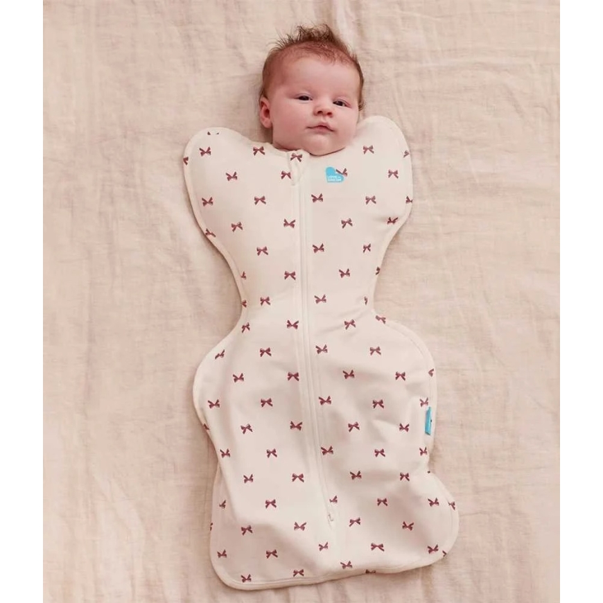 Love To Dream Otulacz Swaddle UP - suurus NB - lipsud - ETAPP 1 - puuvill - TOG 1.0