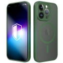 3MK Misty чехол с поддержкой MagSafe для телефона iPhone 15 Pro Max зелёный 3MK Misty чехол с поддержкой MagSafe для телефона iPhone 15 Pro Max зелёный