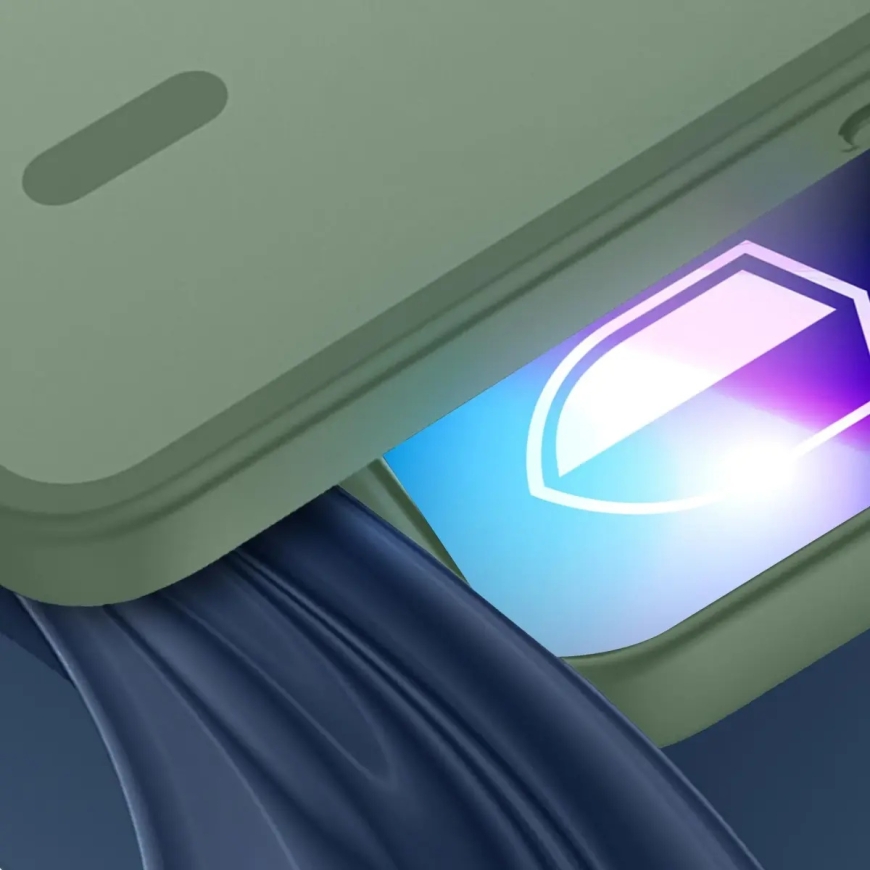 3MK Misty phone case with MagSafe support for iPhone 15 Pro Max green – 3