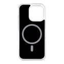Glossy telefono dėklas su MagSafe palaikymu iPhone 14 Pro juodas Glossy telefono dėklas su MagSafe palaikymu iPhone 14 Pro juodas
