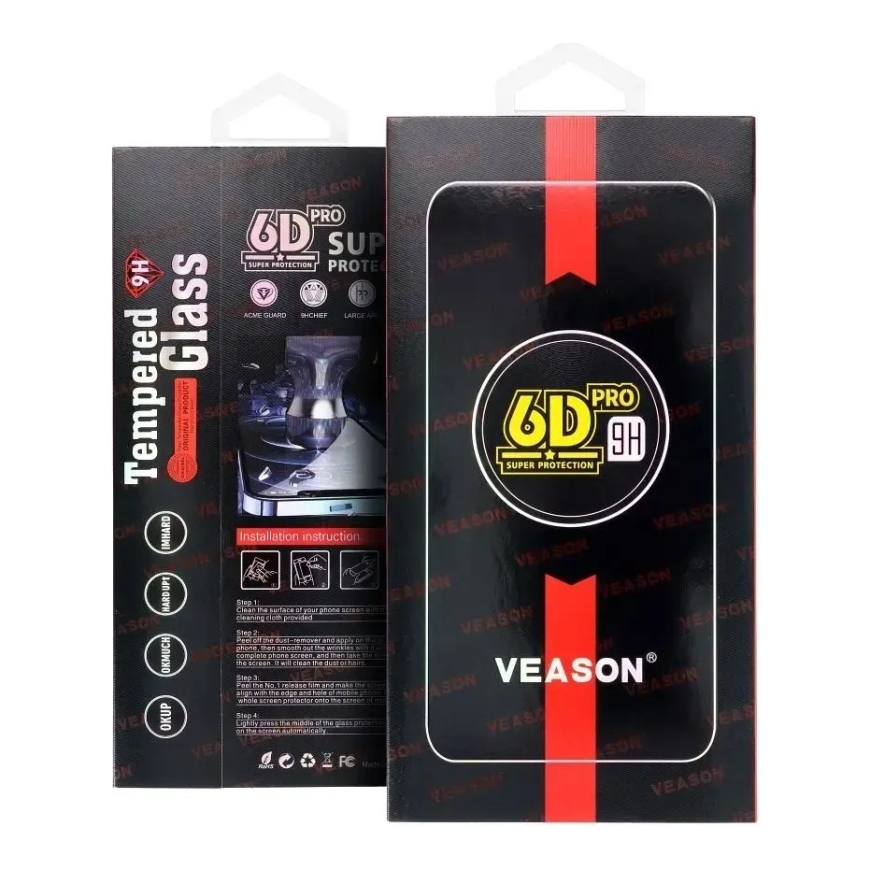 Veason 6D Pro grūdintas apsauginis stiklas telefonui Galaxy S21 FE
