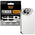 Grūdintas stiklas kamerai PanzerGlass Fender Camera Protector iPhone Duo baltas Grūdintas stiklas kamerai PanzerGlass Fender Camera Protector iPhone Duo baltas